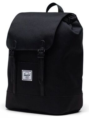 Herschel Supply Company Mini Black Backpack with Flap Closure